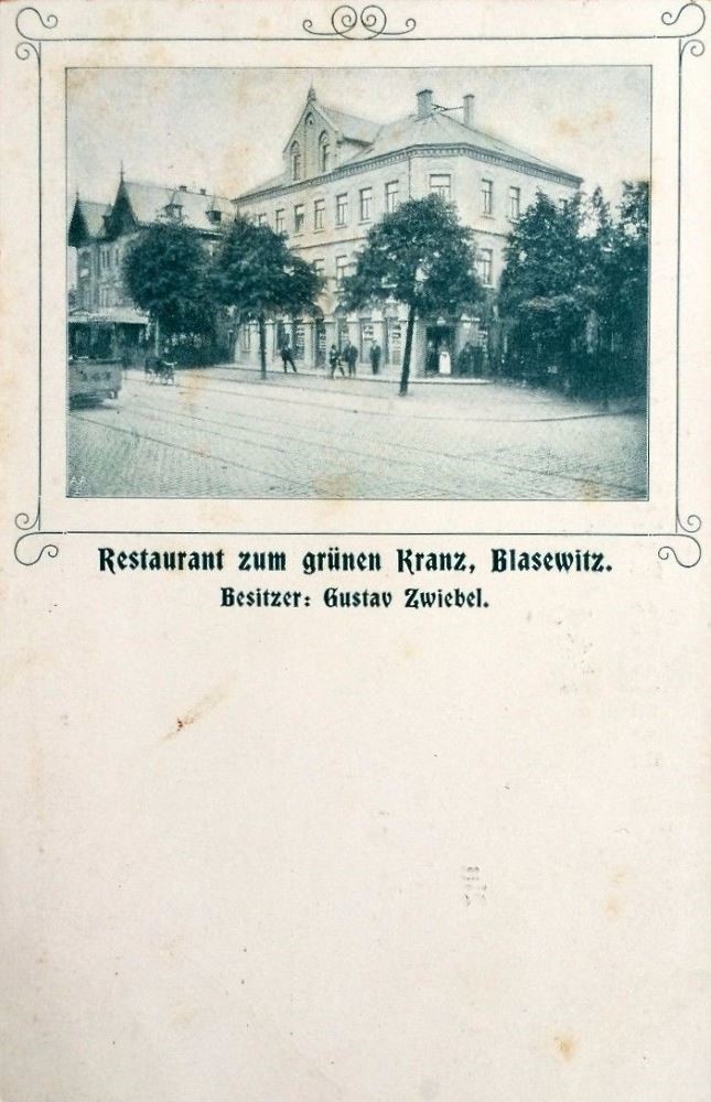 Tolkewitzer Straße 13 (Tolkewitzer Straße 8) / Fuchsstraße (Dampfschiffstraße)  Dresden