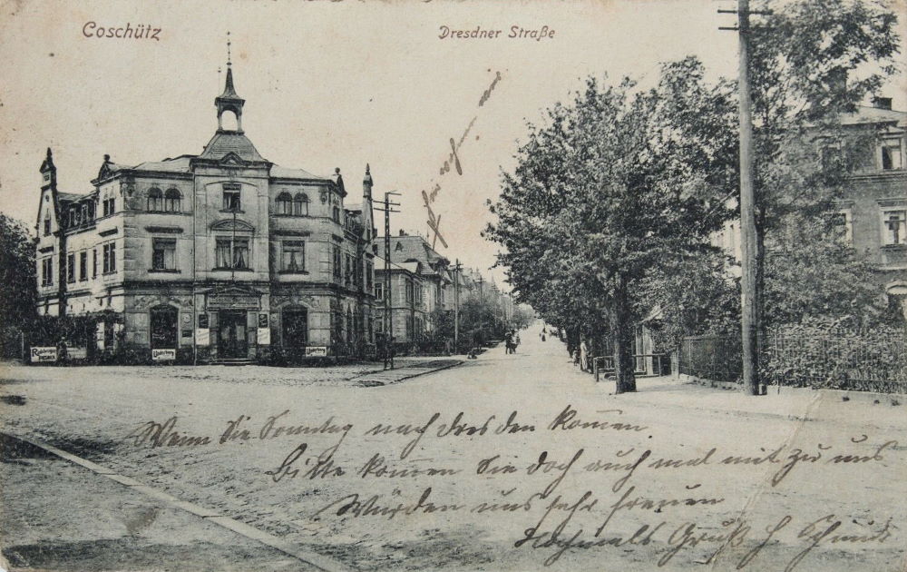 Karlsruher Stra&szlig;e 1 (Dresdner Stra&szlig;e 2) / Cunnersdorfer Stra&szlig;e  Dresden