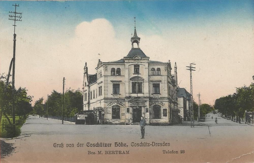 Karlsruher Stra&szlig;e 1 (Dresdner Stra&szlig;e 2) / Cunnersdorfer Stra&szlig;e  Dresden