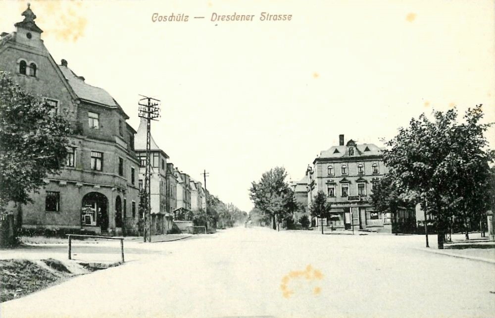 Karlsruher Stra&szlig;e 16 (Dresdner Stra&szlig;e 17) / Windbergstra&szlig;e (K&ouml;rnerstra&szlig;e)  Dresden