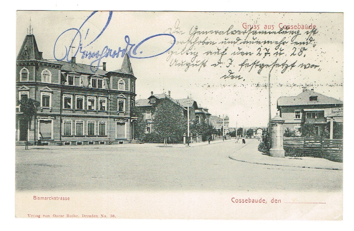 Käthe-Kollwitz-Straße 1 (Bismarckstraße 1) / Bahnhofstraße  Dresden