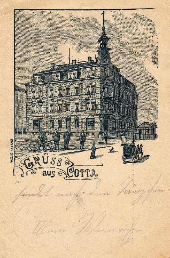 Klopstockstra&szlig;e 40 (-1904 G&auml;rtnerstra&szlig;e 40) / Sachsdorfer Stra&szlig;e  Dresden