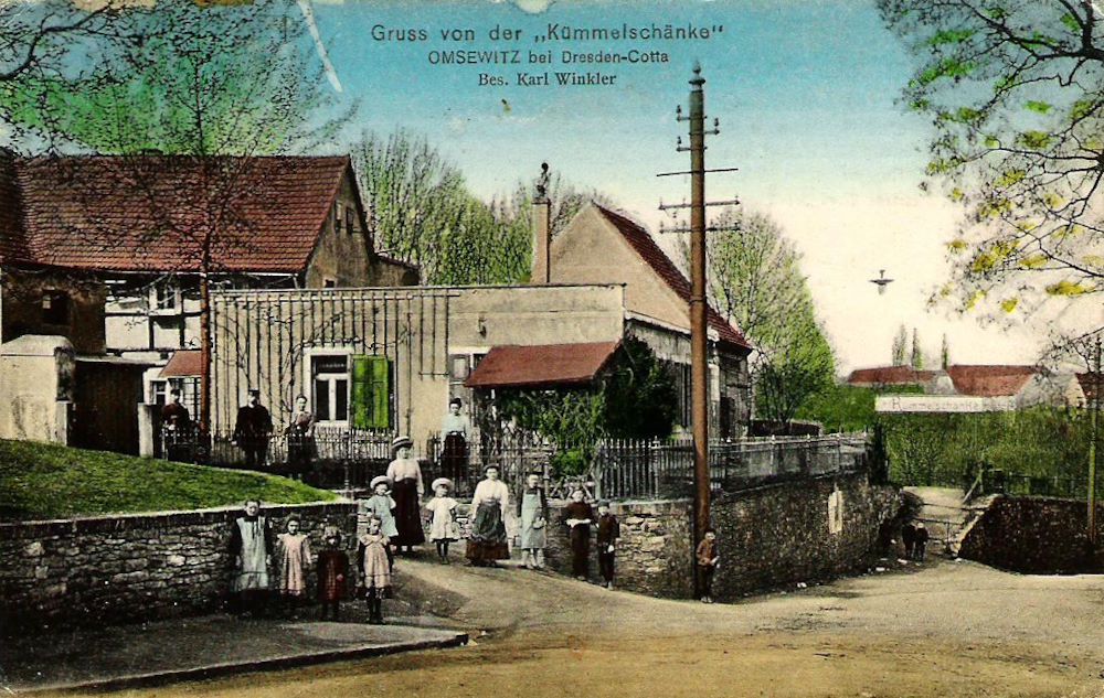 K&uuml;mmelsch&auml;nkenweg 2 (Dorfstra&szlig;e 6)  Dresden