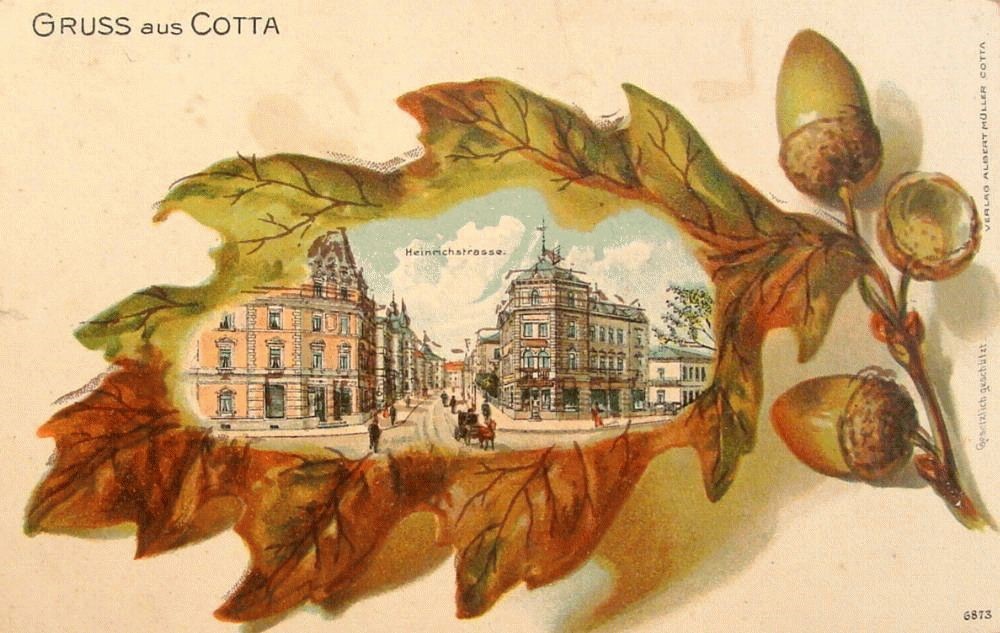 Warthaer Straße 2a (Heinrichstraße 2a) / Hamburger Straße 87  Dresden
