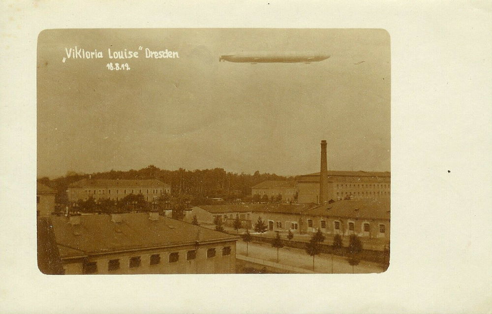 #23 1912 LZ 11 Luftkreuzer Viktoria Luise  Dresden