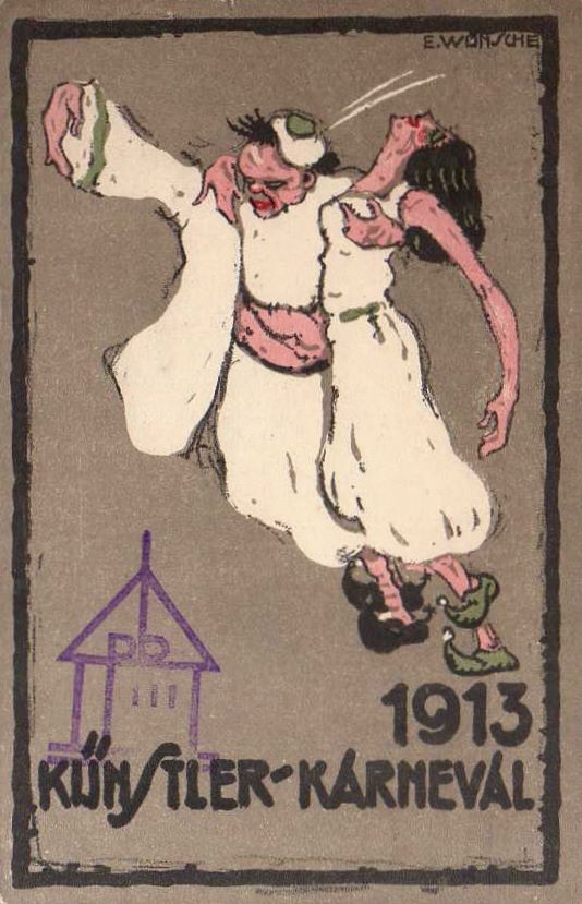 1913 Karneval  Dresden