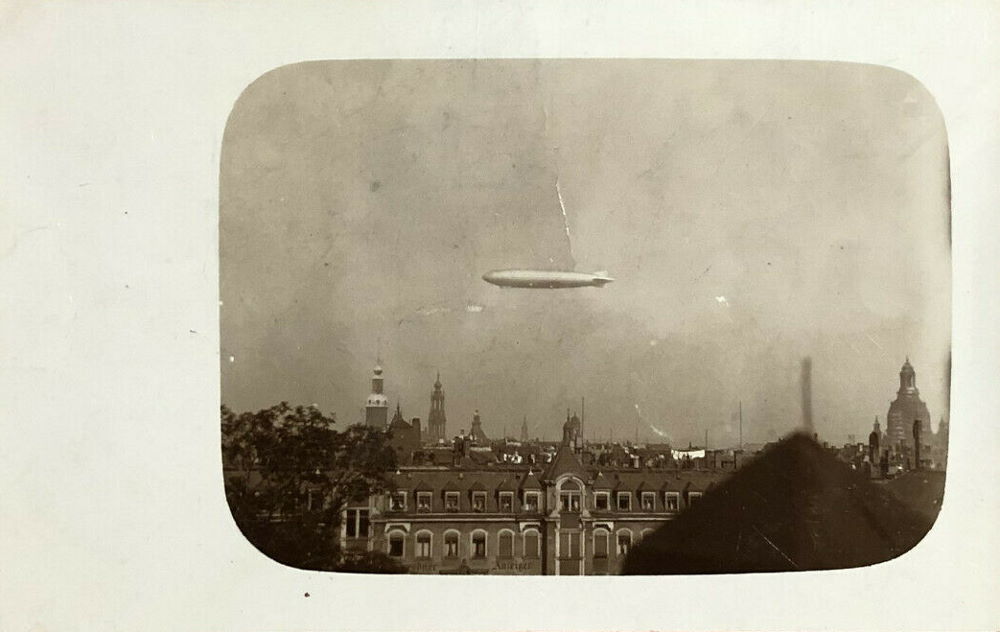 1924 Luftschiff Zeppelin ZR 2  Dresden