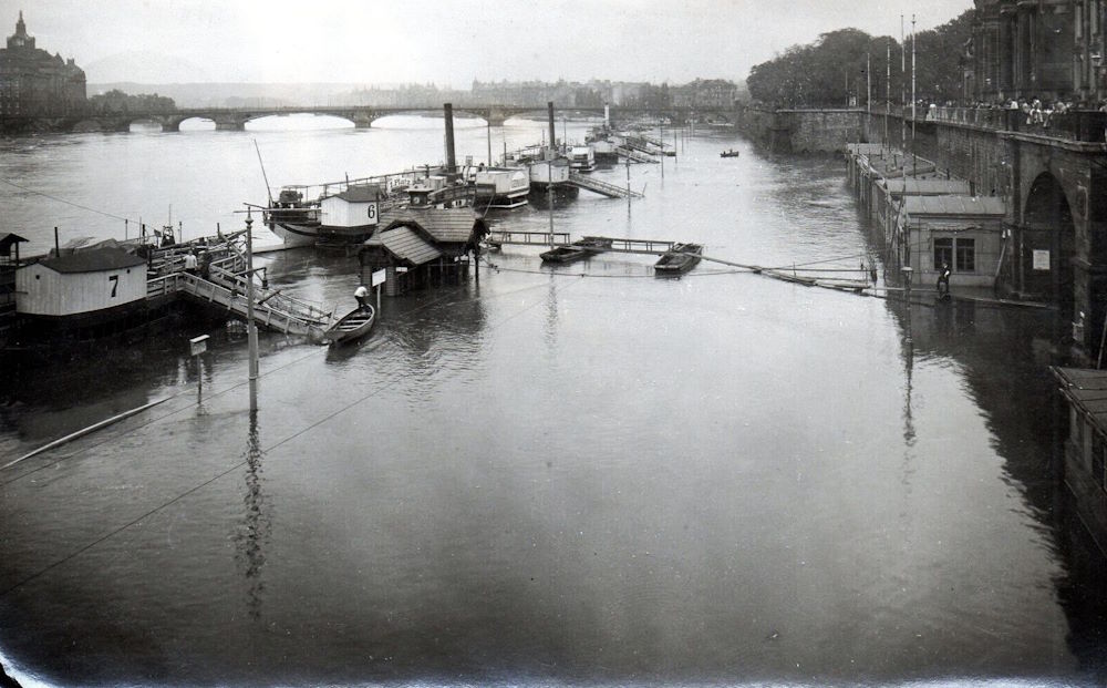 Hochwasser 1926  Dresden