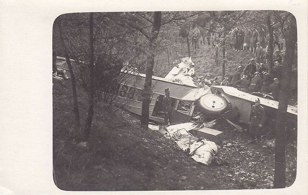 1930 Flugzeugabsturz  Dresden