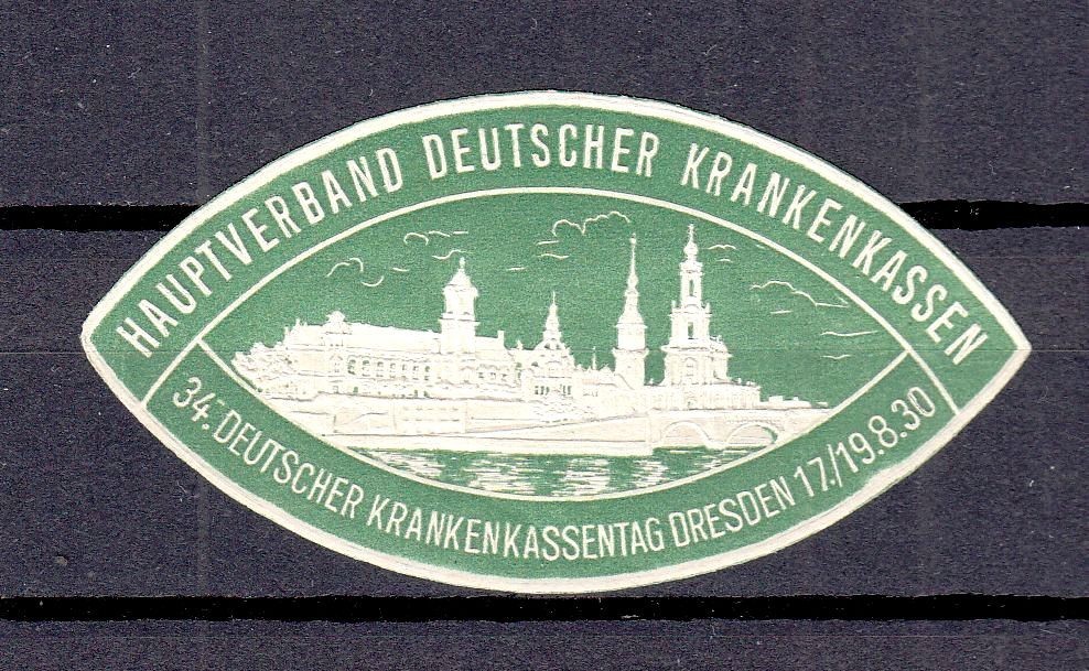 34. Deutscher Krankenkassentag 1930  Dresden