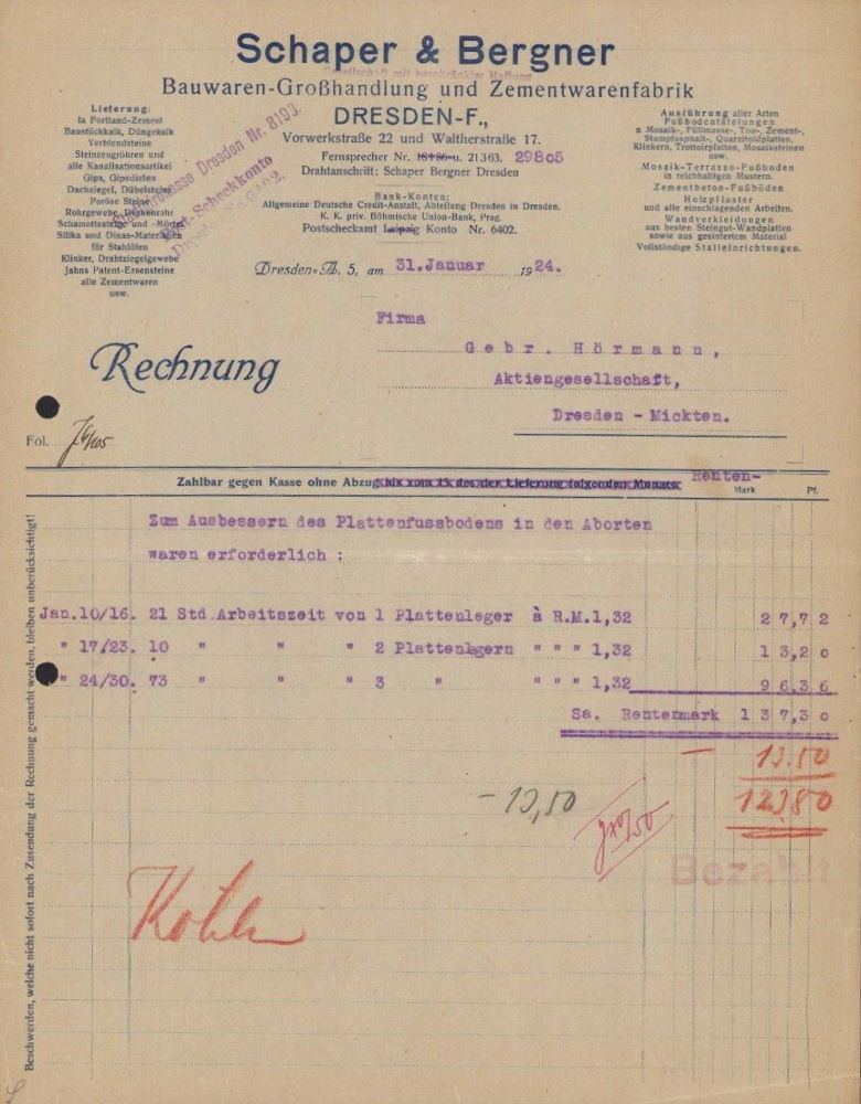 Vorwerkstraße 22  Dresden