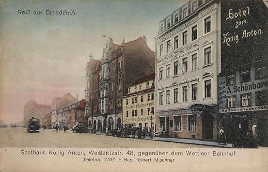 Weisseritzstra&szlig;e 48 (-1894 Weisseritzstra&szlig;e 14)  Dresden