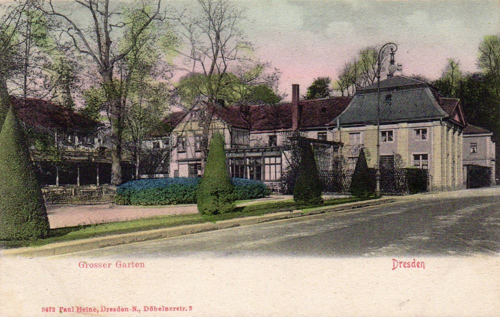 Hauptallee 4 (Großer Garten 121,13,13b) Großer Garten 12)  Dresden