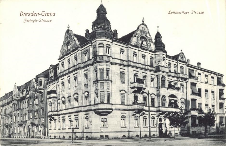 Leitmeritzer Stra&szlig;e 1 (Zwinglistra&szlig;e 36b) / Zwinglistra&szlig;e  Dresden