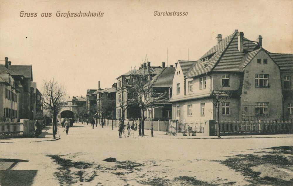 Rosenthaler Stra&szlig;e 21 (Schallerstra&szlig;e 21) / Jonsdorfer Stra&szlig;e (Carolastra&szlig;e)  Dresden