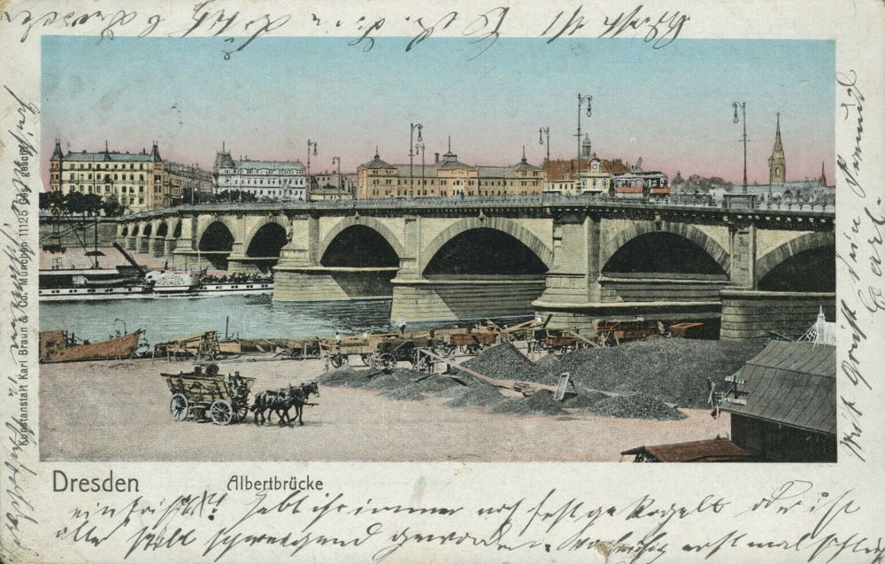 Albertbrücke  Dresden