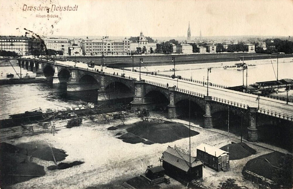 Albertbrücke  Dresden