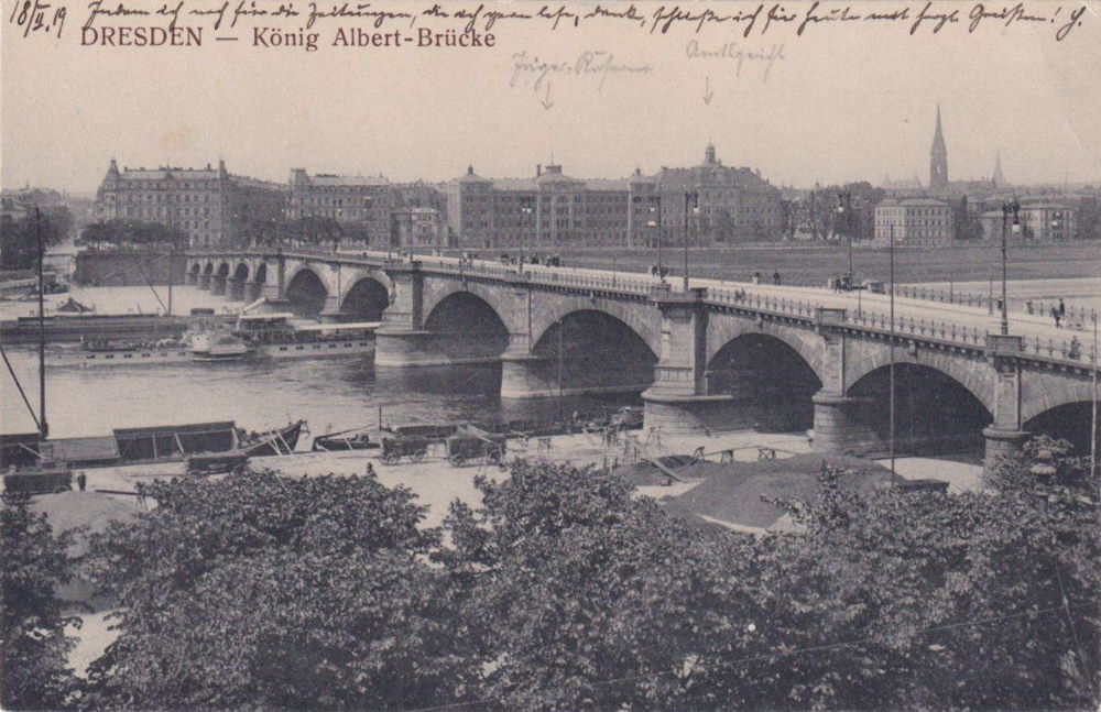 Albertbrücke  Dresden