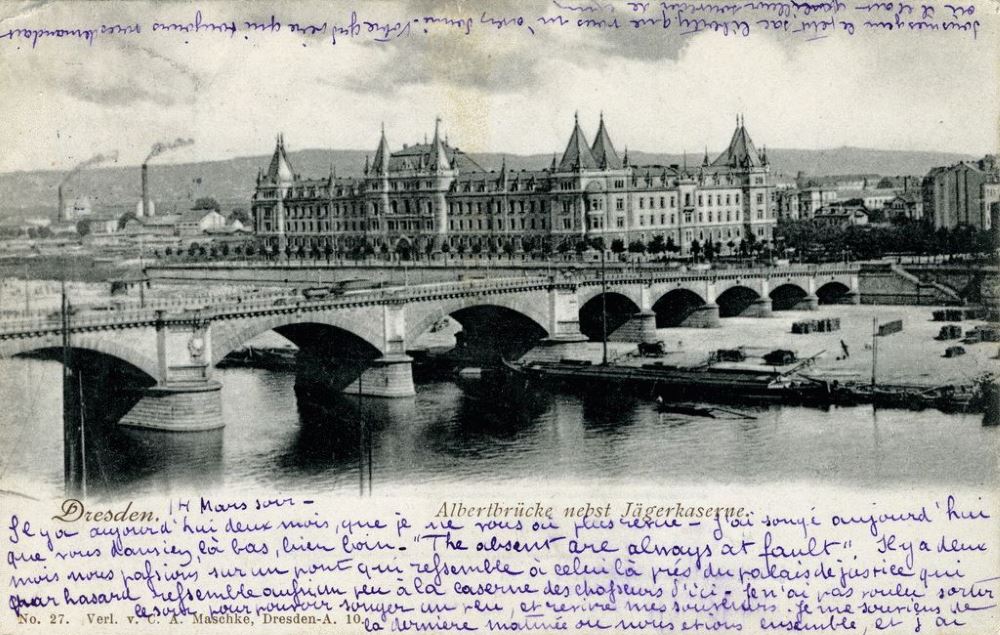 Albertbrücke  Dresden