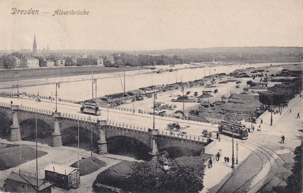 Albertbrücke  Dresden