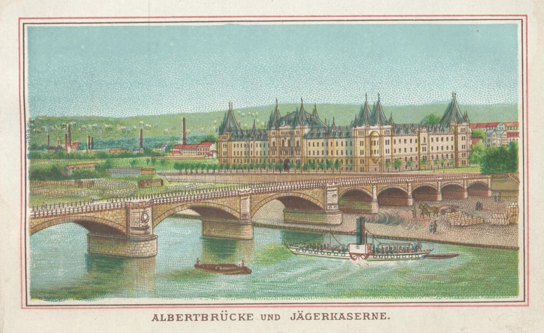 Albertbrücke  Dresden