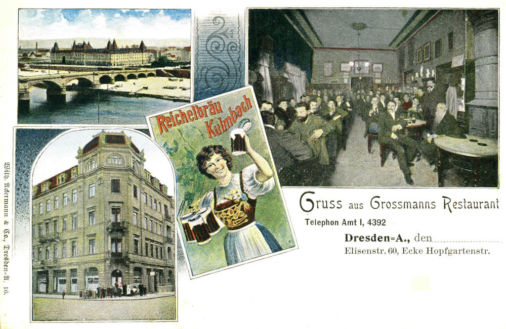 Elisenstra&szlig;e 60 / Hopfgartenstra&szlig;e  Dresden