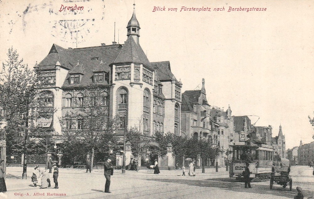 Fetscherstra&szlig;e 30 (F&uuml;rstenstra&szlig;e 30) / Borsbergstra&szlig;e  Dresden