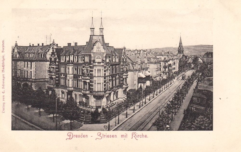 Fetscherstraße 58 (Fürstenstraße 58) / Dürerstraße Dresden Fetscherstraße 58 (Fürstenstraße 58) / Dürerstraße Dresden