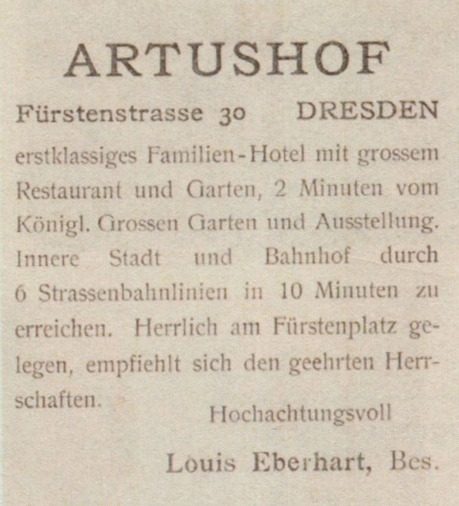 Fetscherstra&szlig;e 30 (F&uuml;rstenstra&szlig;e 30) / Borsbergstra&szlig;e  Dresden