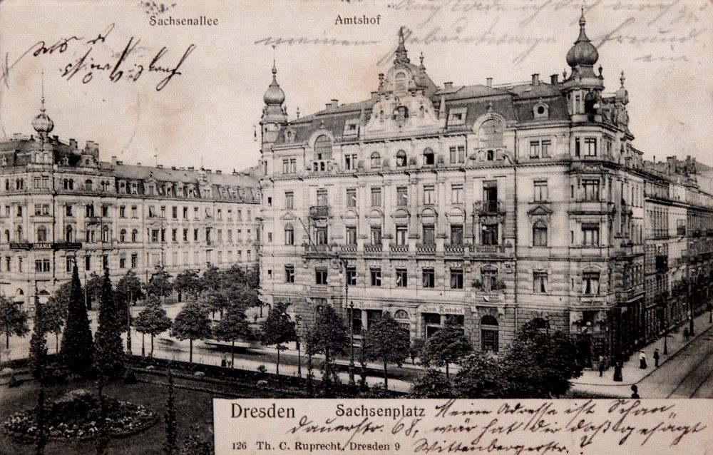 Sachsenplatz 2 / Lothringer Stra&szlig;e / Sachsenallee  Dresden