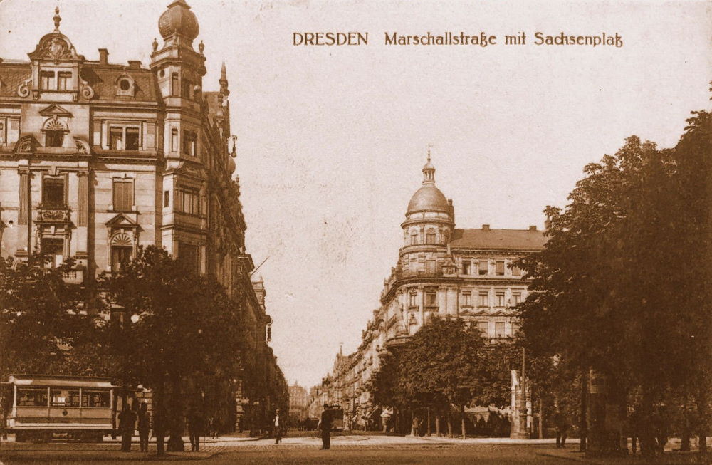 Sachsenplatz 2 / Lothringer Stra&szlig;e / Sachsenallee  Dresden