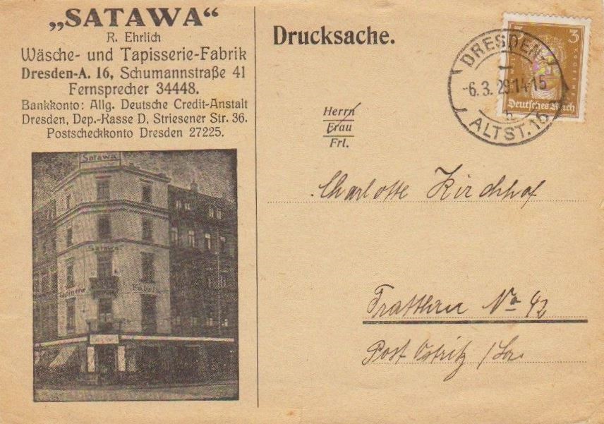 Schumannstraße 41 / Striesener Straße Dresden Schumannstraße 41 / Striesener Straße Dresden