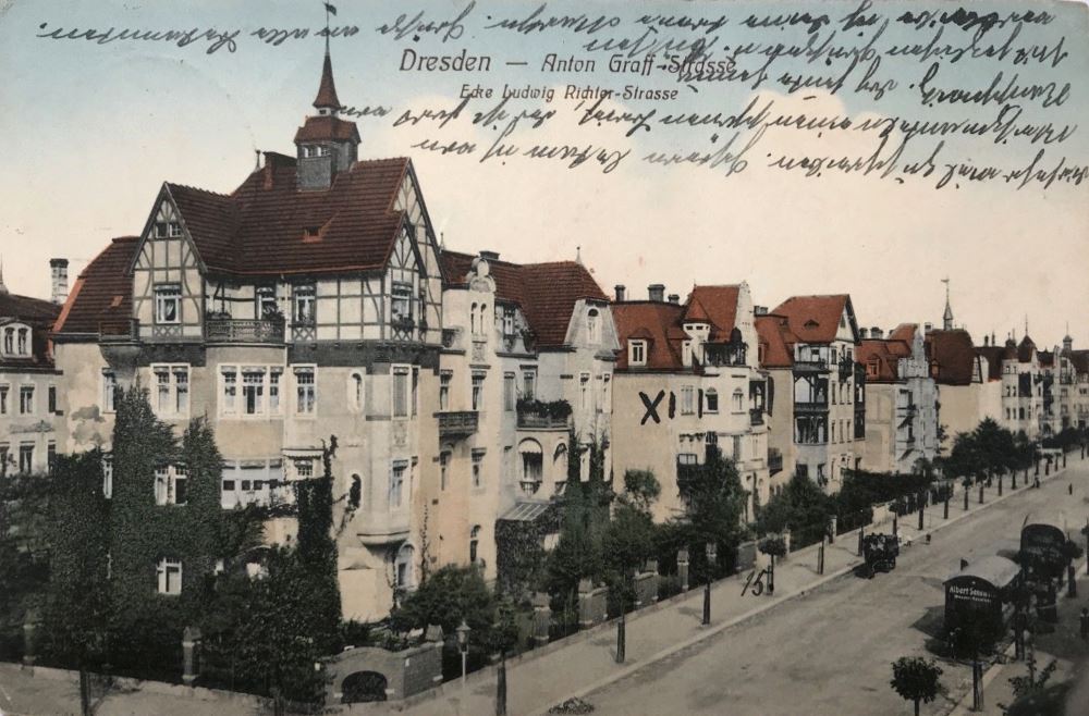 Wallotstraße 31 (Ludwig Richter-Straße 31) / Anton-Graff-Straße Dresden Wallotstraße 31 (Ludwig Richter-Straße 31) / Anton-Graff-Straße Dresden
