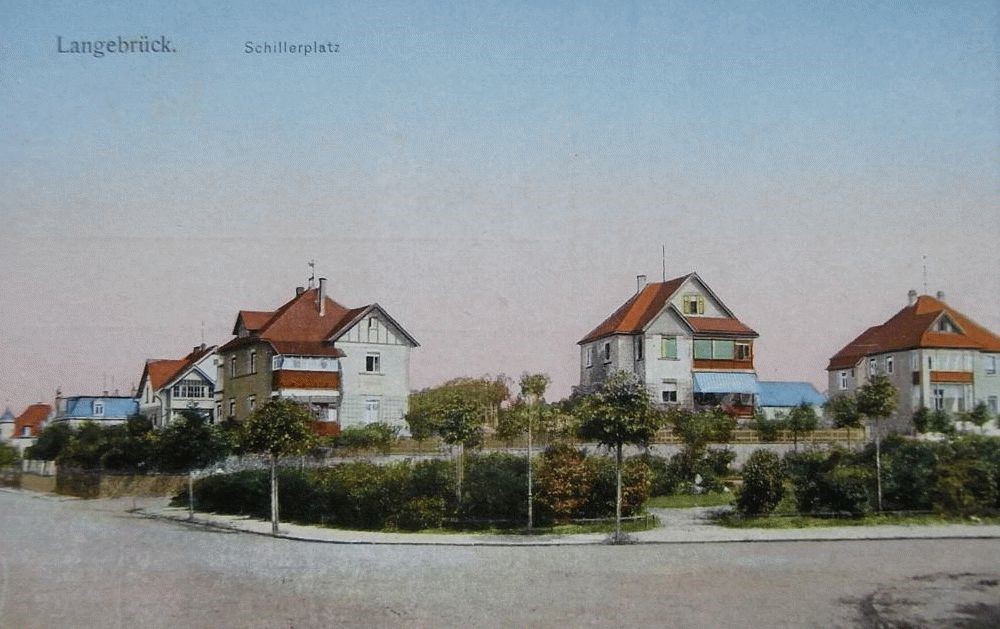 Schillerplatz u. Adolf-Hitler-Straße  Dresden