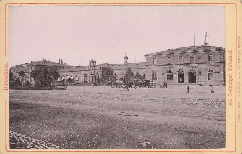 Eisenbahnstraße 1 (1892 Großenhainer Straße 1) Dresden Eisenbahnstraße 1 (1892 Großenhainer Straße 1) Dresden
