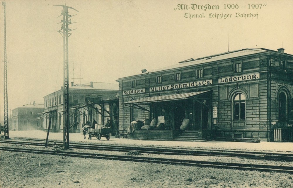 Eisenbahnstraße 1 (1892 Großenhainer Straße 1) Dresden Eisenbahnstraße 1 (1892 Großenhainer Straße 1) Dresden