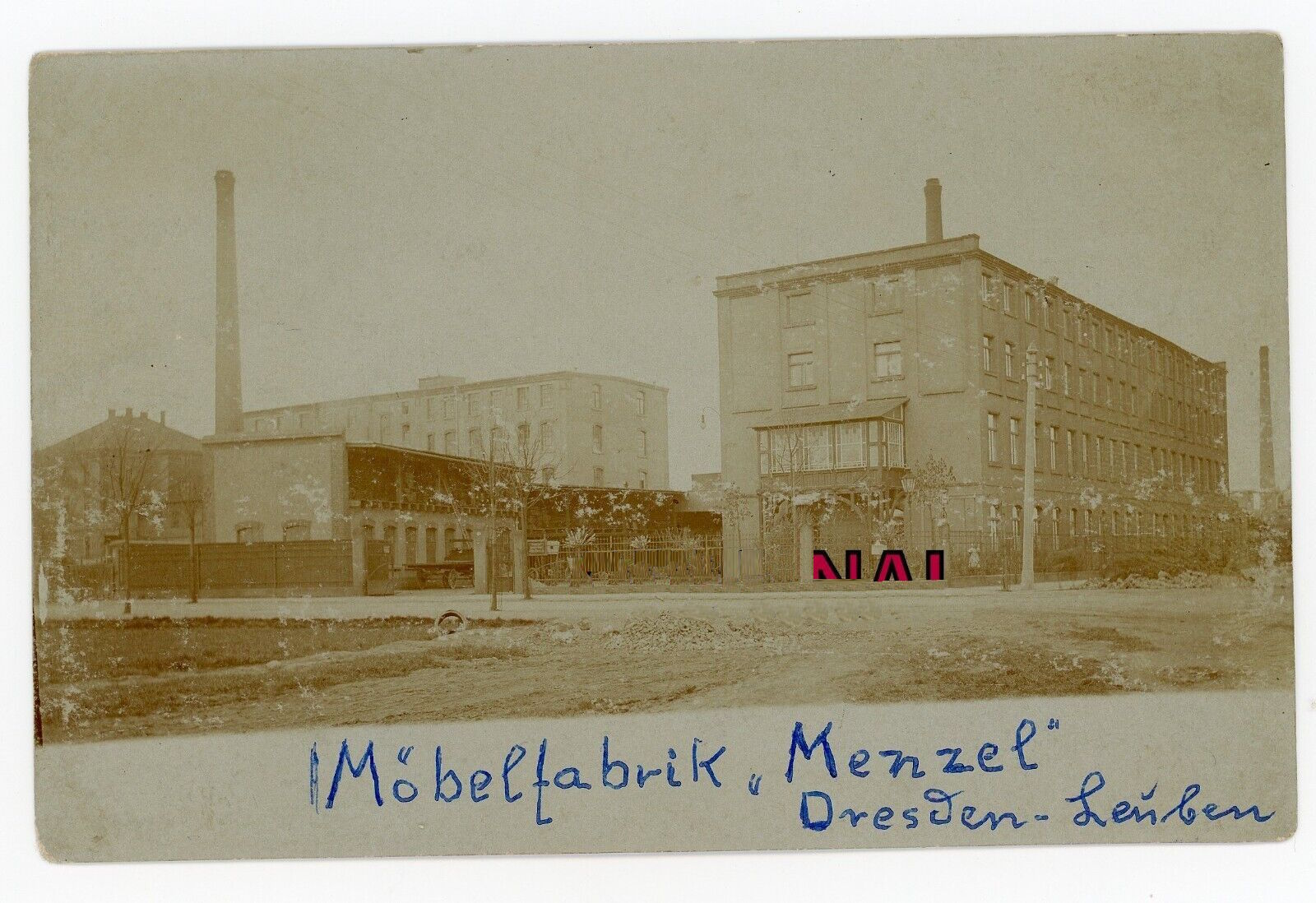 Reisstra&szlig;e 1 (Lockwitzer Stra&szlig;e 1) / Sachsenwerkstra&szlig;e  Dresden