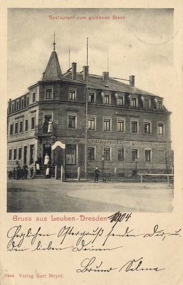 Stephensonstraße 15 (Bahnhofstraße 15) / Guerickestraße (Moltkestraße) Dresden Stephensonstraße 15 (Bahnhofstraße 15) / Guerickestraße (Moltkestraße) Dresden