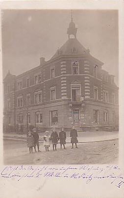 Stephensonstra&szlig;e 39 (Bahnhofstra&szlig;e 39) / Hertzstra&szlig;e (Residenzstra&szlig;e)  Dresden