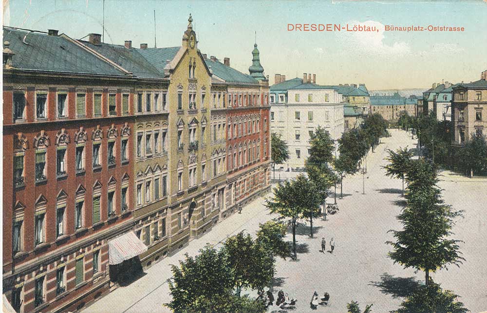 B&uuml;nauplatz 2 (Lindenplatz 2)  Dresden