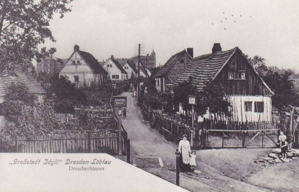Drescherh&auml;user  Dresden