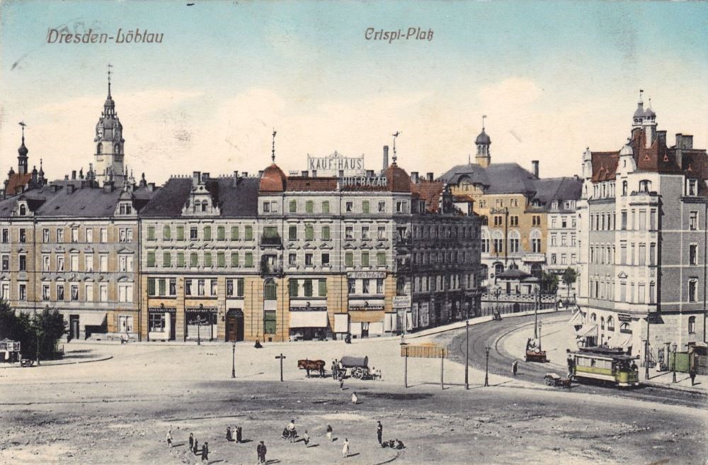 Ebertplatz (Crispiplatz)  Dresden