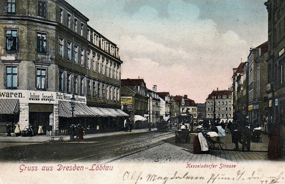 Gr&ouml;belstra&szlig;e 13 / Kesselsdorfer Stra&szlig;e  Dresden