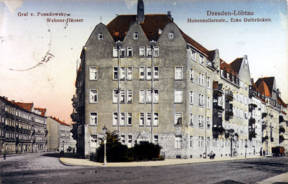 Oederaner Straße 52 (Hohenzollernstraße 52) / Delbrückstraße Dresden Oederaner Straße 52 (Hohenzollernstraße 52) / Delbrückstraße Dresden