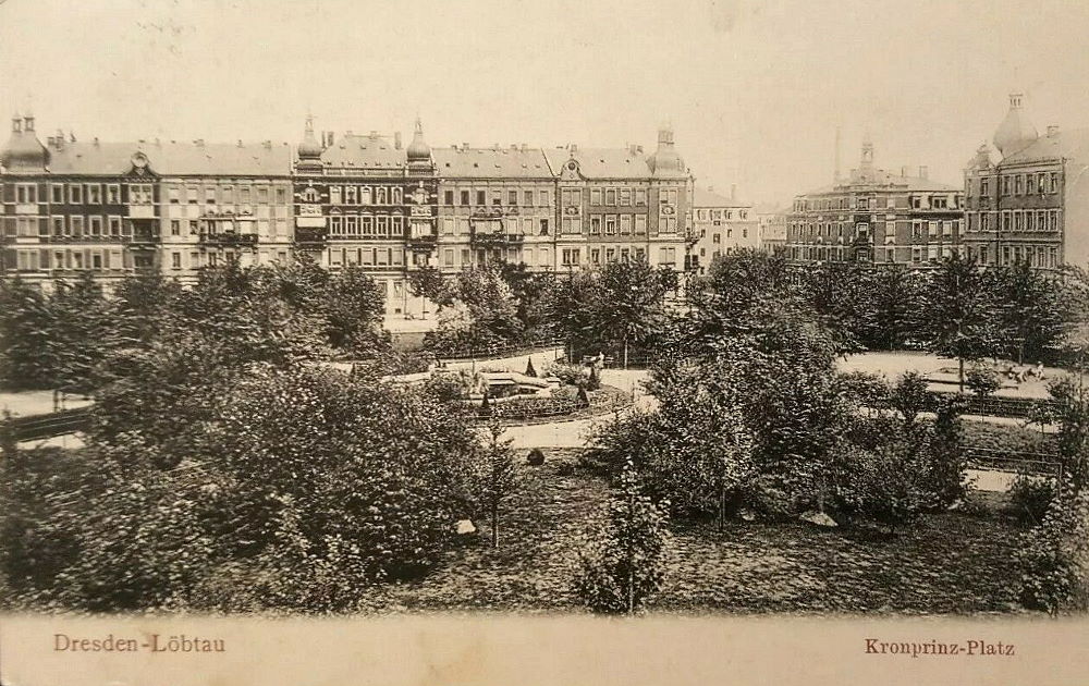 Conertplatz (Kronprinzenplatz, Friedrich- August- Platz) Dresden Conertplatz (Kronprinzenplatz, Friedrich- August- Platz) Dresden