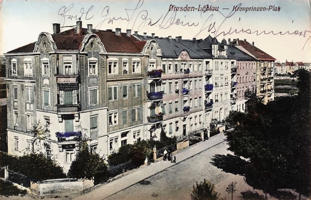 Conertplatz 10 (Kronprinzenplatz 10) / Hermsdorfer Straße  Dresden