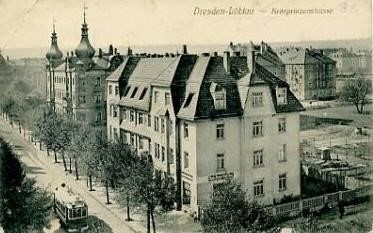 Rudolf- Renner- Straße 30 (Kronprinzenstraße 30) / Braunsdorfer Straße  Dresden