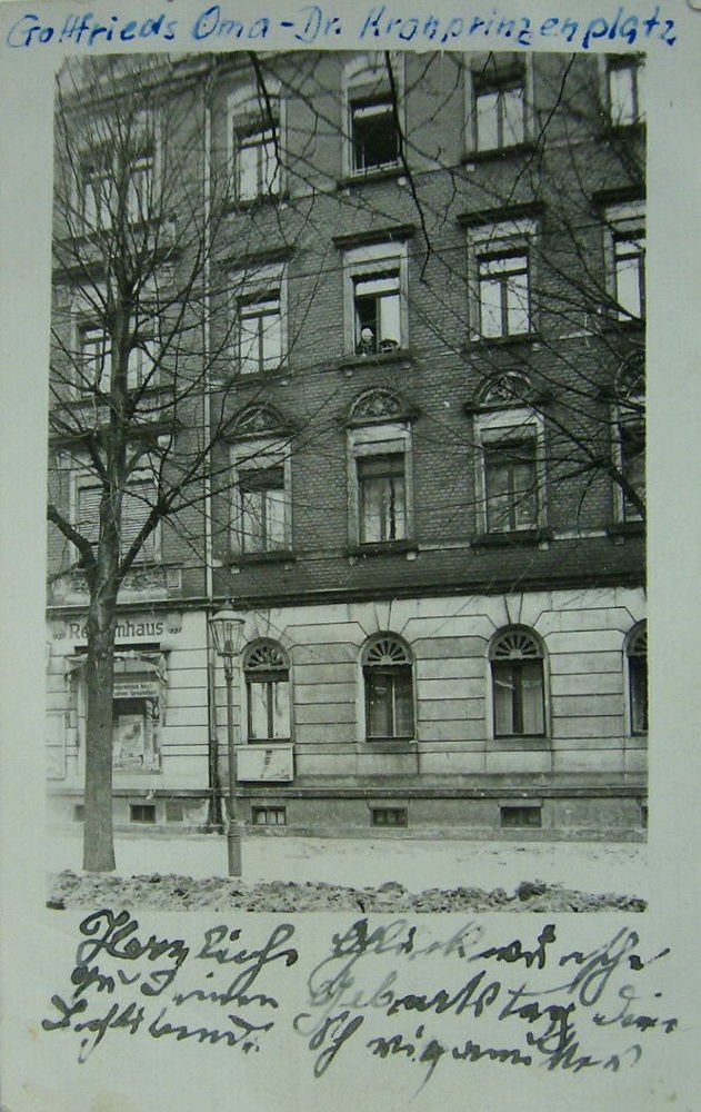 Rudolf-Renner-Straße 39 (Kronprinzenstraße 39) / Grumbacher Straße  Dresden
