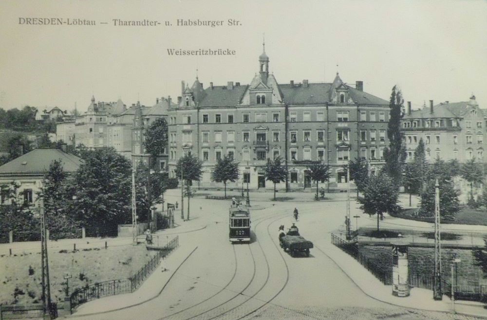 Tharandterstraße 84 (Plauensche Straße 82) / Habsburger Straße  Dresden