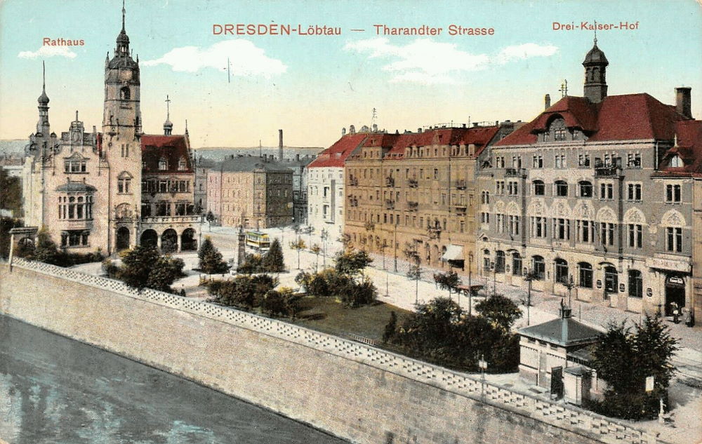Tharandter Stra&szlig;e / Rathausplatz  Dresden